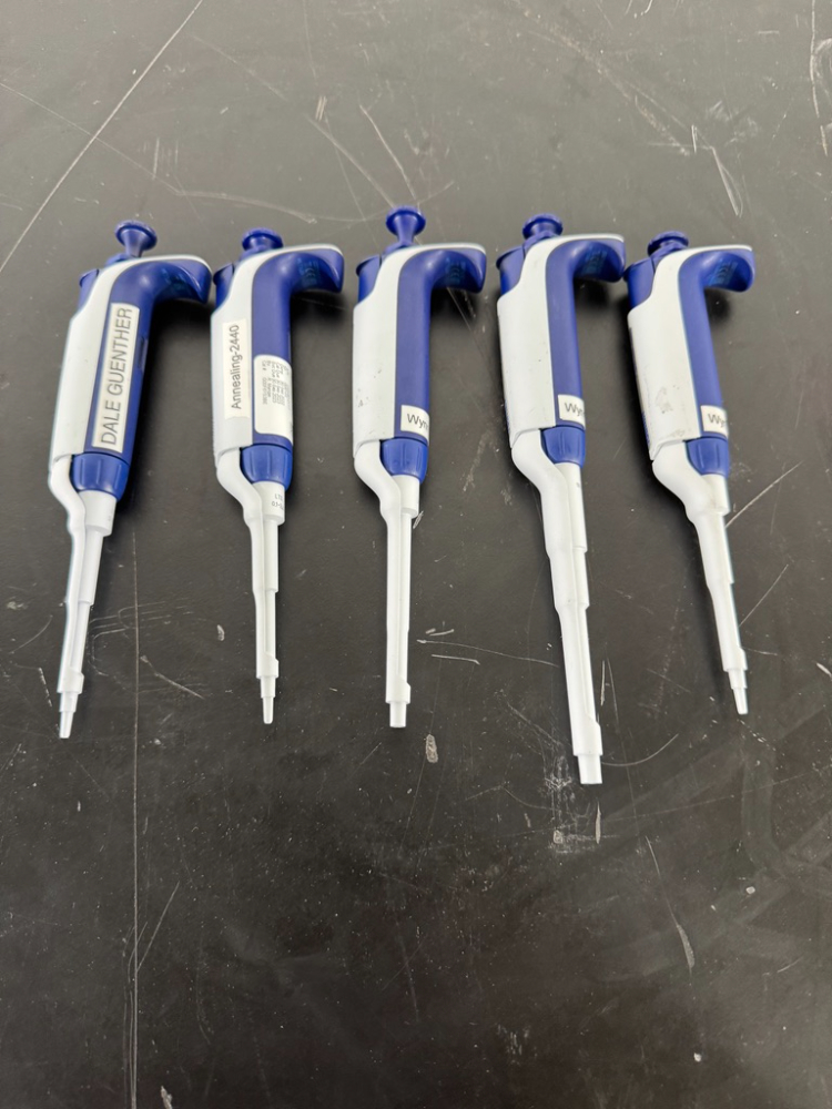Image of Rainin Pipet-Lite XLS Single Channel Pipettes - Quantity 5